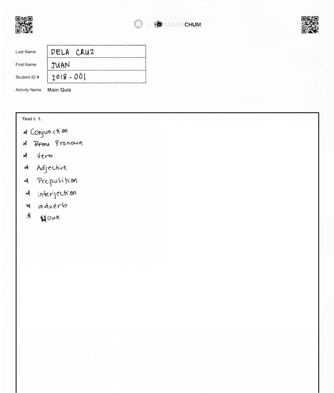Enumeration